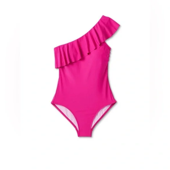 Kona Sol Pink Swimsuit - Picture 3 of 5
